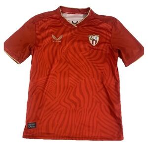 Mens Castore Ivan Rakitic #10 Jersey Red Size EU 28 US XS